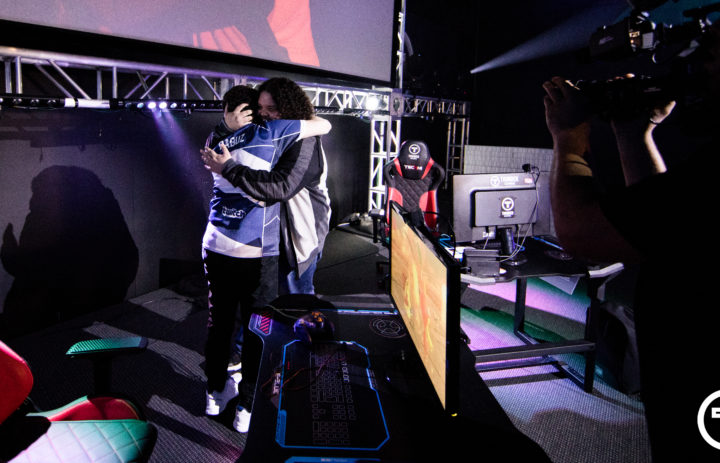  MVD hugs DabuzSenpai at ThunderSmash May 2019, LA 